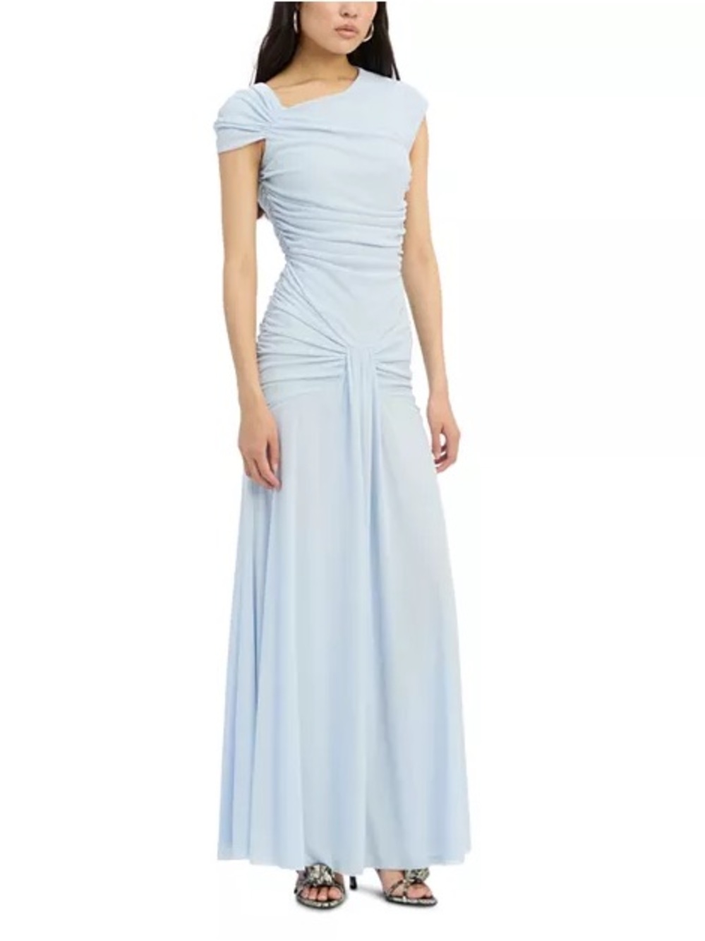 ROTATE Birger Christensen Maxi Asymmetric Dress